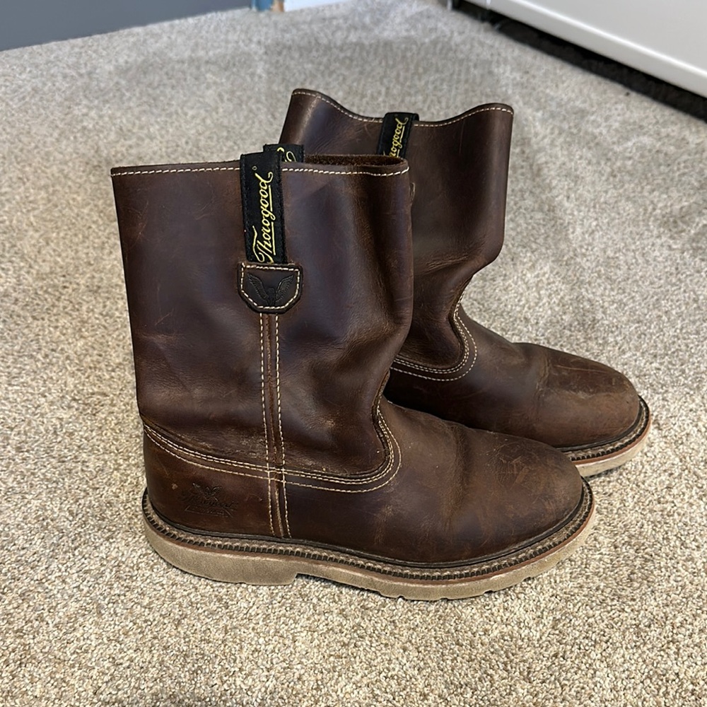 Thorogood Dark Brown Leather Boots